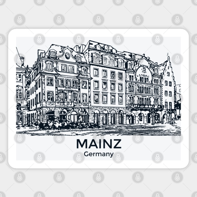 Mainz - Germany Magnet by Lakeric